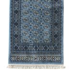 Afghan Bokhara Design - Blue Runner Rug - 800 x 80cm - Image 2