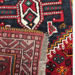 Hand Made Persian Shiraz Carpet- 125 x 73 cm - Image 5