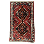Persian Hamd Knotted Shiraz Rug - 125 x 75 cm