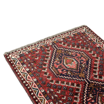 Hand Knotted Shiraz Persian Rug - 155 x 105 cm - Image 6