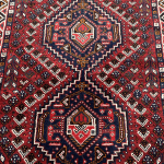 Hand Knotted Shiraz Persian Rug - 155 x 105 cm - Image 3