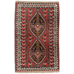Hand Knotted Shiraz Rug - 125 x 75 cm