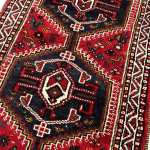 Hand Made Persian Shiraz Carpet- 125 x 73 cm - Image 2