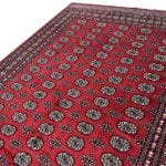 257 x 169cm Hand Knotted Bokhara Wool Rug - Image 3