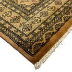 244 x 158cm Hand Knotted Karachi Jaldar Bokhara – Wool Rug - Image 4