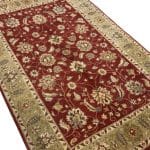 276 x 171cm Hand Knotted Afghan Chobi Oriental Wool Rug - Image 2