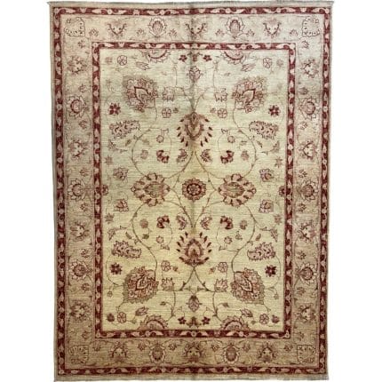 247 x 180cm Hand Knotted Chobi Oriental Wool Rug