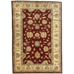 267 x 186cm Hand Knotted Chobi Ziegler Wool Rug
