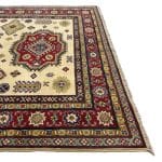 289 x 200cm Hand Knotted Afghan Kazak Wool Rug - Image 7