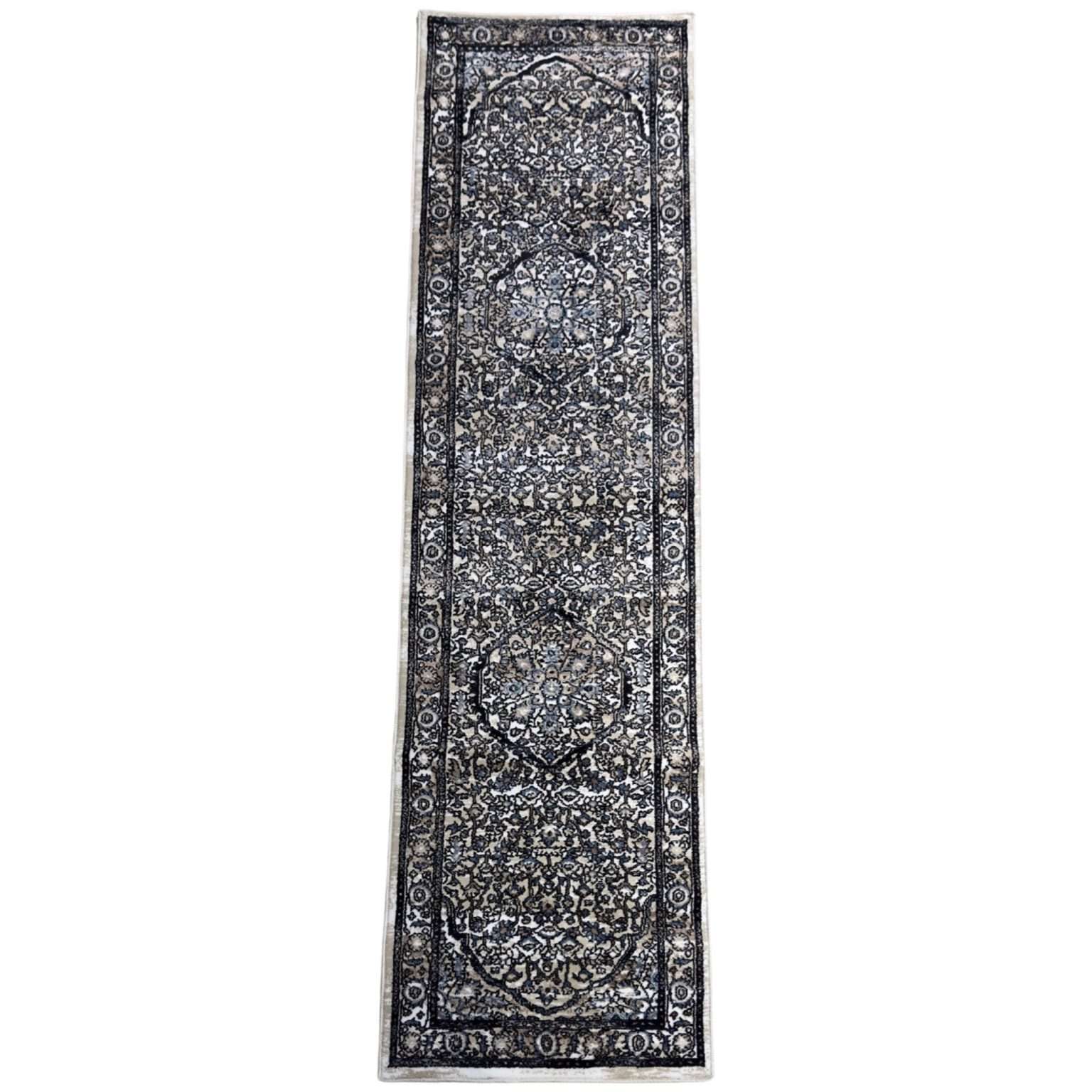 IMG_6562 2 300 x 80cm Machine Made Floral Turkish Runner Rug - Image 1