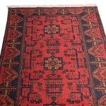 289 x 80cm Handwoven Afghan Khal Mohammadi Runner Rug - Image 7