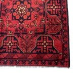 187 x 129cm Hand Made Authentic Afghan Turkmen Rug - Image 3