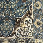 600 x 80cm Persian Design Machine Made – Blue Runner Rug - Image 5