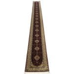 800 x 80cm Persian Kashan Design Machine Made – Red Runner Rug