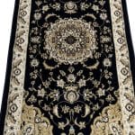 800 x 80cm Persian Machine Made – Navy Runner Rug - Image 4