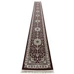 800 x 80cm Persian Kashan Design – Maroon Runner Rug