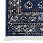 500 x 80cm Turkish Machine Made Bokhara Design – Dark Blue Runner Rug - Image 6