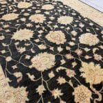 242 x 172cm Hand Knotted Afghan Chobi Wool Rug - Image 4