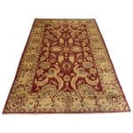 290 x 200cm Hand Knotted Afghan Chobi Ziegler Wool Rug - Image 3