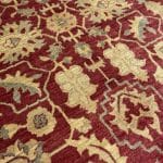 290 x 200cm Hand Knotted Afghan Chobi Ziegler Wool Rug - Image 6