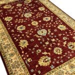 296 x 196cm Hand Knotted Afghan Chobi Ziegler Wool Rug - Image 2