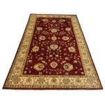 296 x 196cm Hand Knotted Afghan Chobi Ziegler Wool Rug - Image 3