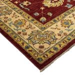 296 x 196cm Hand Knotted Afghan Chobi Ziegler Wool Rug - Image 4
