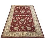 288 x 197cm Hand Knotted Afghan Chobi Ziegler Wool Rug - Image 3