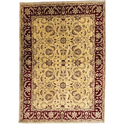 238 x 172cm Hand Knotted Beljik Chobi Belgian Wool Rug
