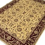 238 x 172cm Hand Knotted Beljik Chobi Belgian Wool Rug - Image 2