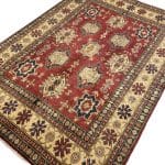 276 x 193cm Hand Knotted Afghan Kazak Wool Rug - Image 2