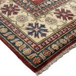 276 x 193cm Hand Knotted Afghan Kazak Wool Rug - Image 4