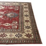 303 x 213cm Hand Knotted Afghan Kazak Wool Rug - Image 3