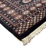 306 x 219cm Hand Knotted Karachi Bokhara – Wool Rug - Image 4