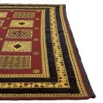 272 x 203cm Hand Woven Tribal Afghan Kilim Sumak – Wool Rug - Image 5