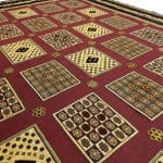 272 x 203cm Hand Woven Tribal Afghan Kilim Sumak – Wool Rug - Image 6