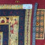 272 x 203cm Hand Woven Tribal Afghan Kilim Sumak – Wool Rug - Image 7