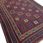 264 x 205cm Hand Woven Tribal Afghan Kilim Sumak – Wool Rug - Image 2