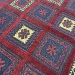 264 x 205cm Hand Woven Tribal Afghan Kilim Sumak – Wool Rug - Image 5