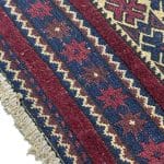 264 x 205cm Hand Woven Tribal Afghan Kilim Sumak – Wool Rug - Image 6