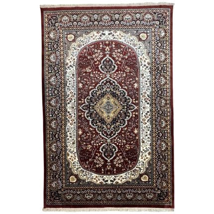 282 x 183cm Hand Knotted Indian Jaipur Oriental Rug