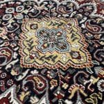 282 x 183cm Hand Knotted Indian Jaipur Oriental Rug - Image 6