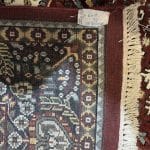 282 x 183cm Hand Knotted Indian Jaipur Oriental Rug - Image 7