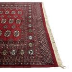 248 x 158cm Hand Knotted Karachi Bokhara – Wool Rug - Image 4