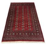 248 x 158cm Hand Knotted Karachi Bokhara – Wool Rug - Image 6