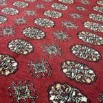 248 x 158cm Hand Knotted Karachi Bokhara – Wool Rug - Image 7