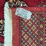 248 x 158cm Hand Knotted Karachi Bokhara – Wool Rug - Image 8