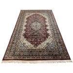 275 x 180cm Hand Knotted Indian Jaipur Oriental Rug - Image 3