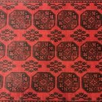 278 x 199cm Hand Knotted Afghan Akche – Wool Rug - Image 4