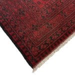 293 x 200cm Hand Knotted Afghan Akche – Wool Rug - Image 6